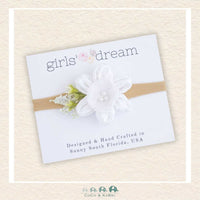 Girls' Dream: Flower Nylon Headband, CoCo & KaBri Children's Boutique