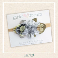 Girls' Dream: Flower Nylon Headband, CoCo & KaBri Children's Boutique