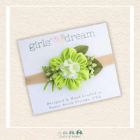Girls' Dream: Flower Nylon Headband, CoCo & KaBri Children's Boutique