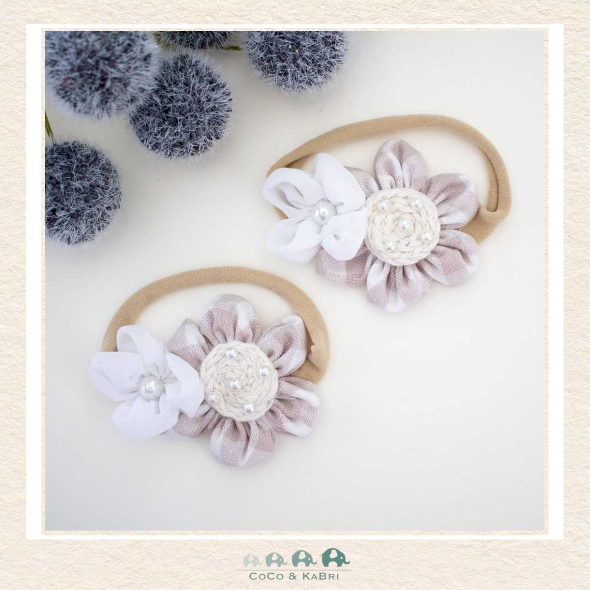 Girls' Dream: Flower Nylon Headband, CoCo & KaBri Children's Boutique