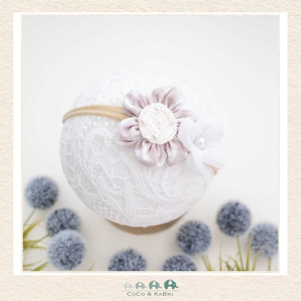 Girls' Dream: Flower Nylon Headband, CoCo & KaBri Children's Boutique