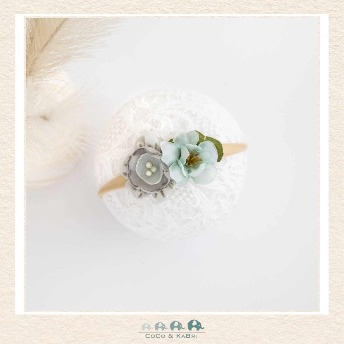 Girls' Dream: Flower Nylon Headband, CoCo & KaBri Children's Boutique
