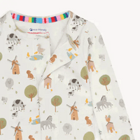 Magnetic Me "Funny Farm" Organic Cotton Footie, CoCo & KaBri Children's Boutique