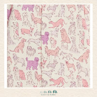 Magnetic Me "It's a Paw - ty" Right Fit Magnetic Footie - Pink, CoCo & KaBri Children's Boutique