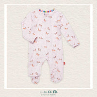 Magnetic Me: Purple Rein Modal Footie, CoCo & KaBri Children's Boutique
