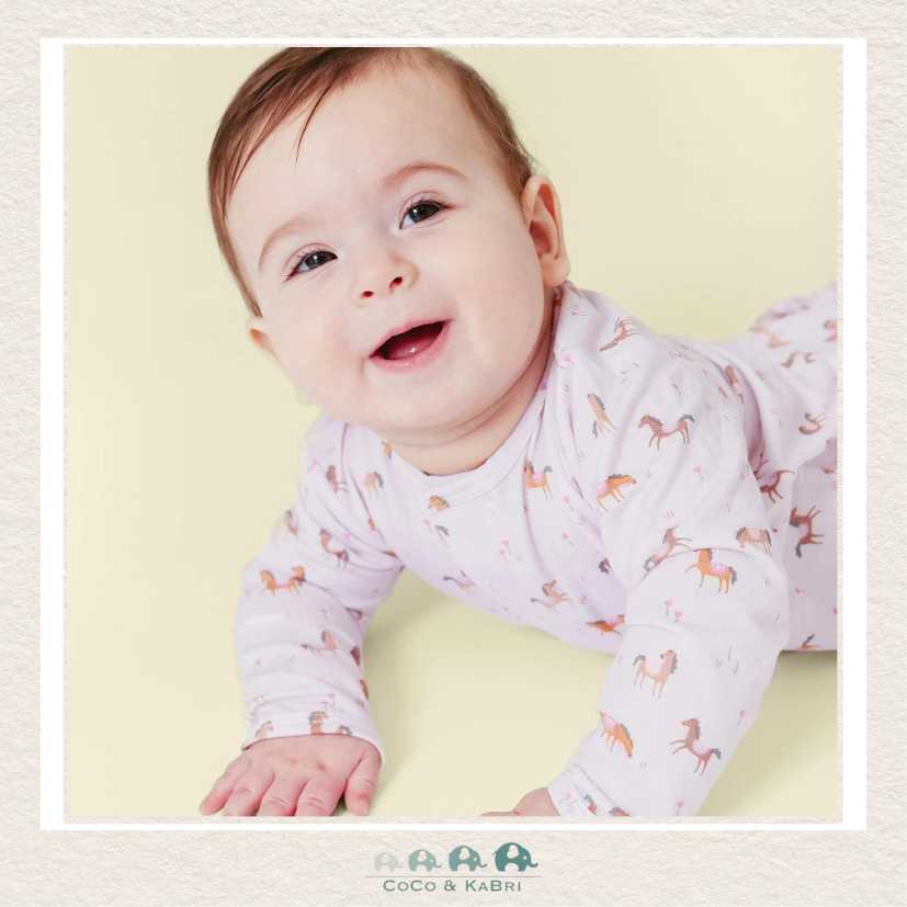 Magnetic Me: Purple Rein Modal Footie, CoCo & KaBri Children's Boutique