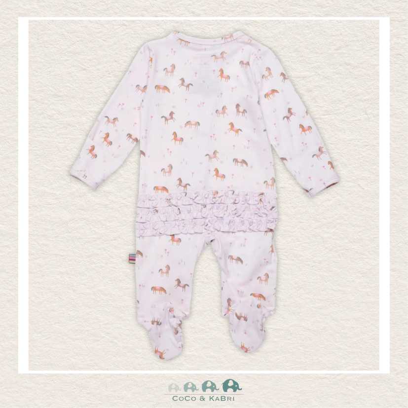 Magnetic Me: Purple Rein Modal Footie, CoCo & KaBri Children's Boutique
