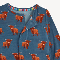 Magnetic Me "Word To Your Herd" Modal Footie, CoCo & KaBri Children's Boutique