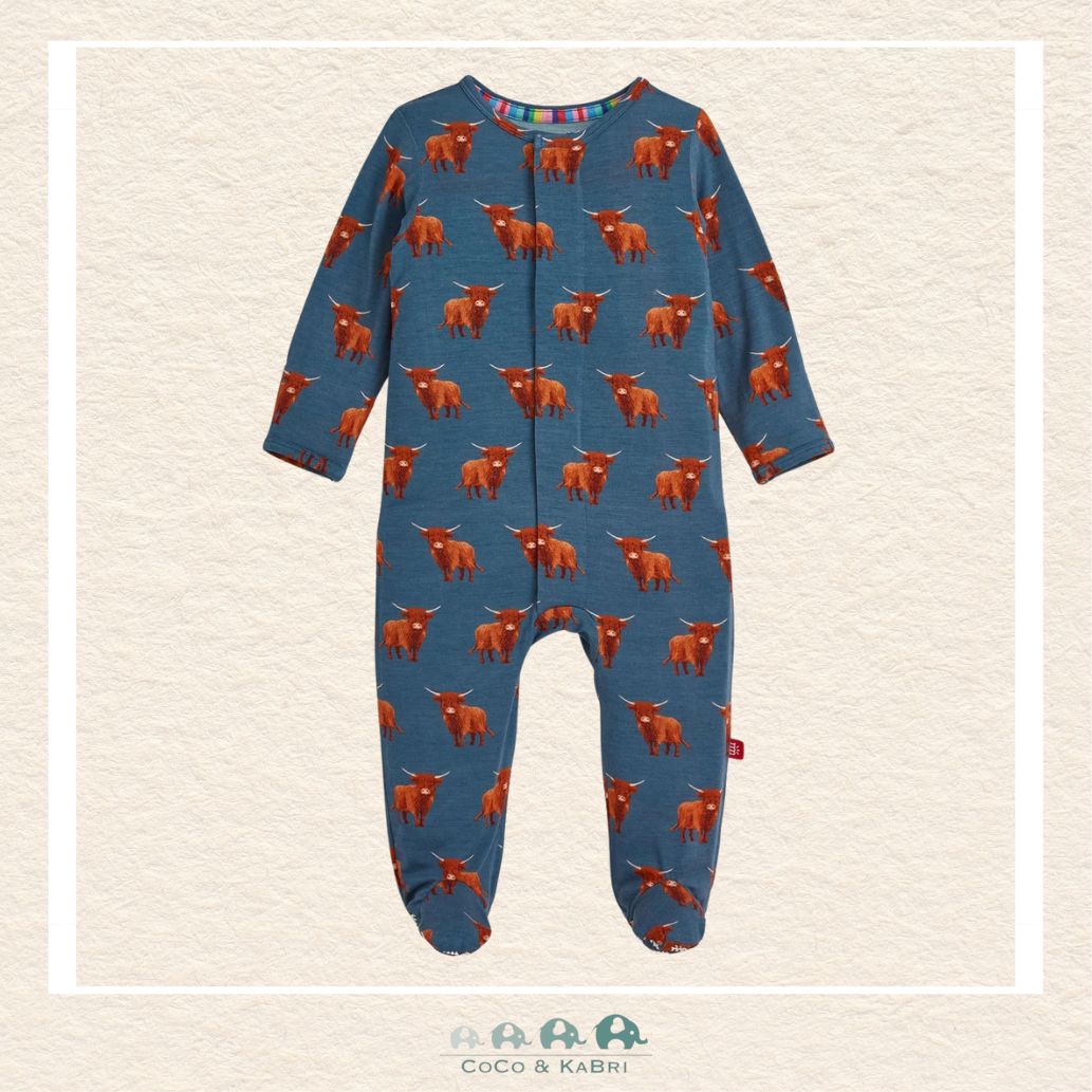 Magnetic Me "Word To Your Herd" Modal Footie, CoCo & KaBri Children's Boutique