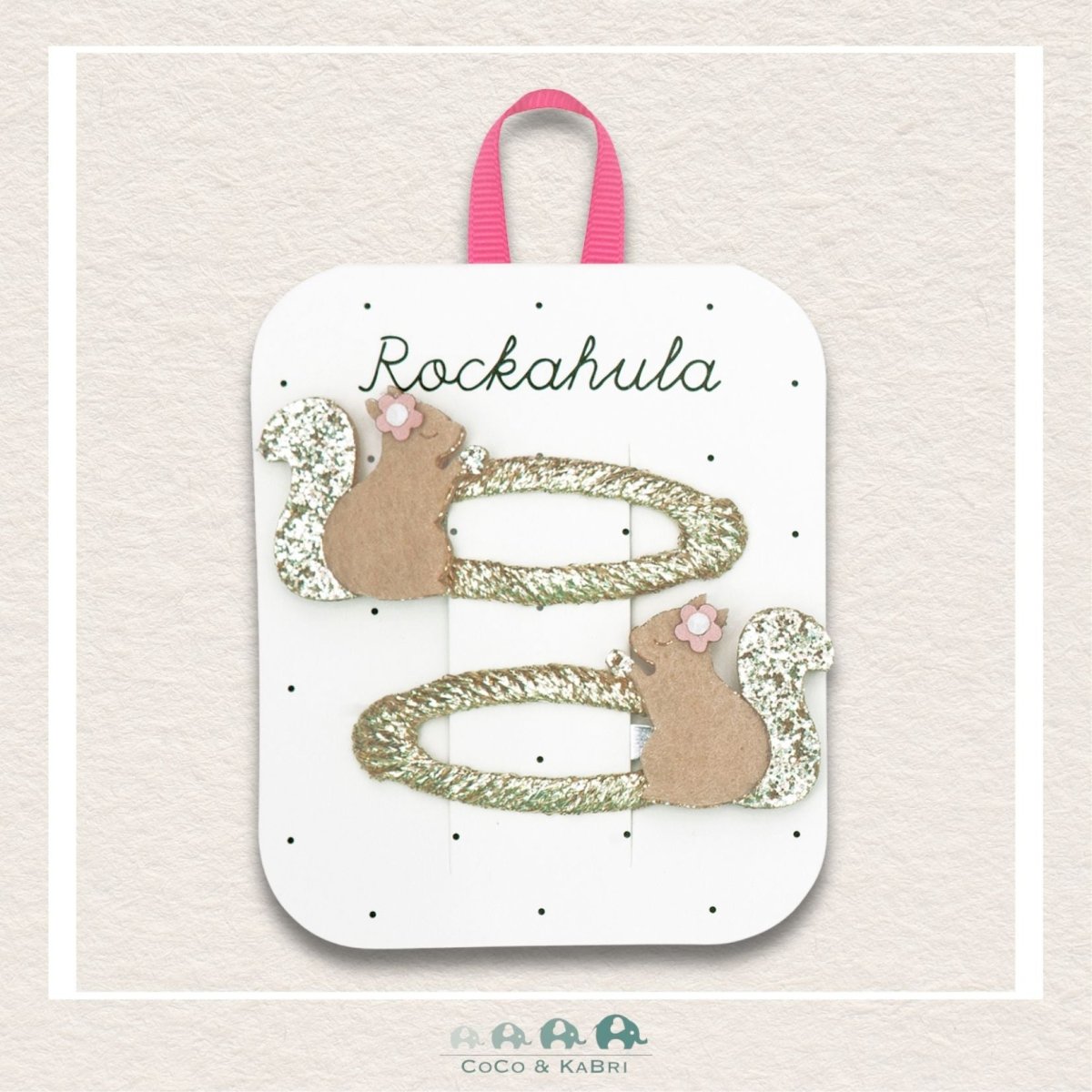 Rockahula: Sally Squirrel Clips, CoCo & KaBri Children's Boutique