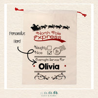 Santa Sack - North Pole Express, CoCo & KaBri Children's Boutique