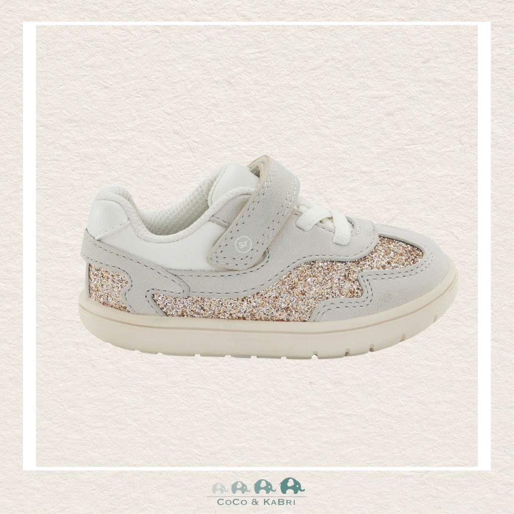Stride Rite Arlo Shoe - Platinum (Y), CoCo & KaBri Children's Boutique