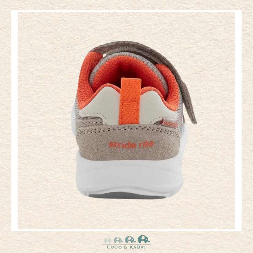 Stride Rite: M2P Zips Runner - Beige Wide Fit (P1-1), CoCo & KaBri Children's Boutique