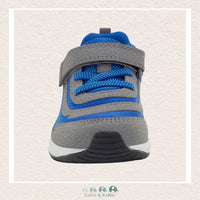 Stride Rite Surge Bounce Running Shoe - Grey/Blue Light Up (U4), CoCo & KaBri Children's Boutique