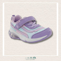 Stride Rite Surge Bounce Running Shoe - Lilac Light Up (M2), CoCo & KaBri Children's Boutique