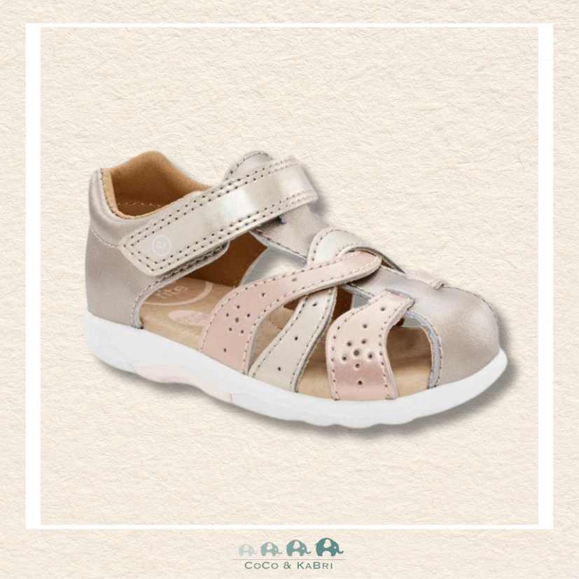 Stride Rite: Xena Sandal - Champagne (*A), CoCo & KaBri Children's Boutique