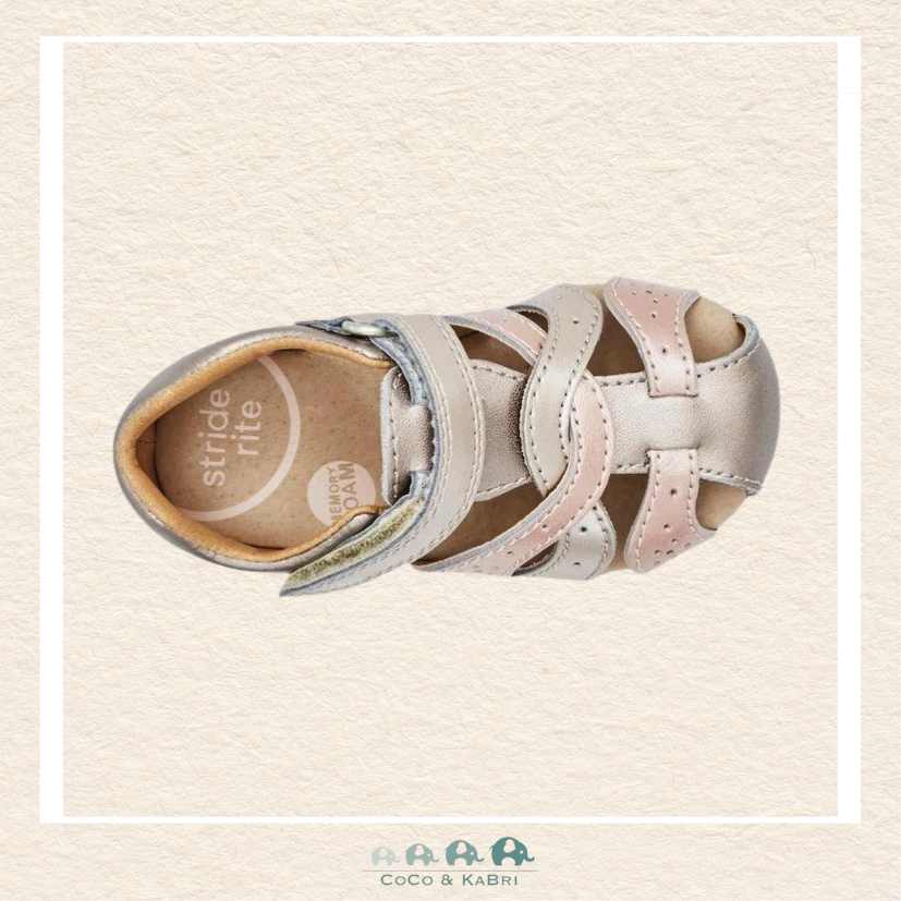 Stride Rite: Xena Sandal - Champagne (*A), CoCo & KaBri Children's Boutique