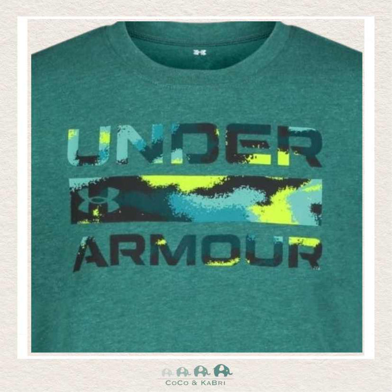 Under Armour Boys Green Tshirt, CoCo & KaBri Children's Boutique