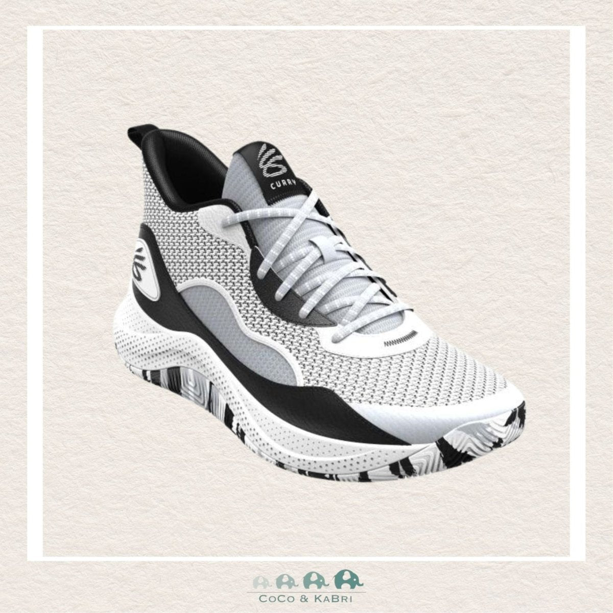 Under Armour Youth Boy's GS CURRY 3Z 24 White Basketball