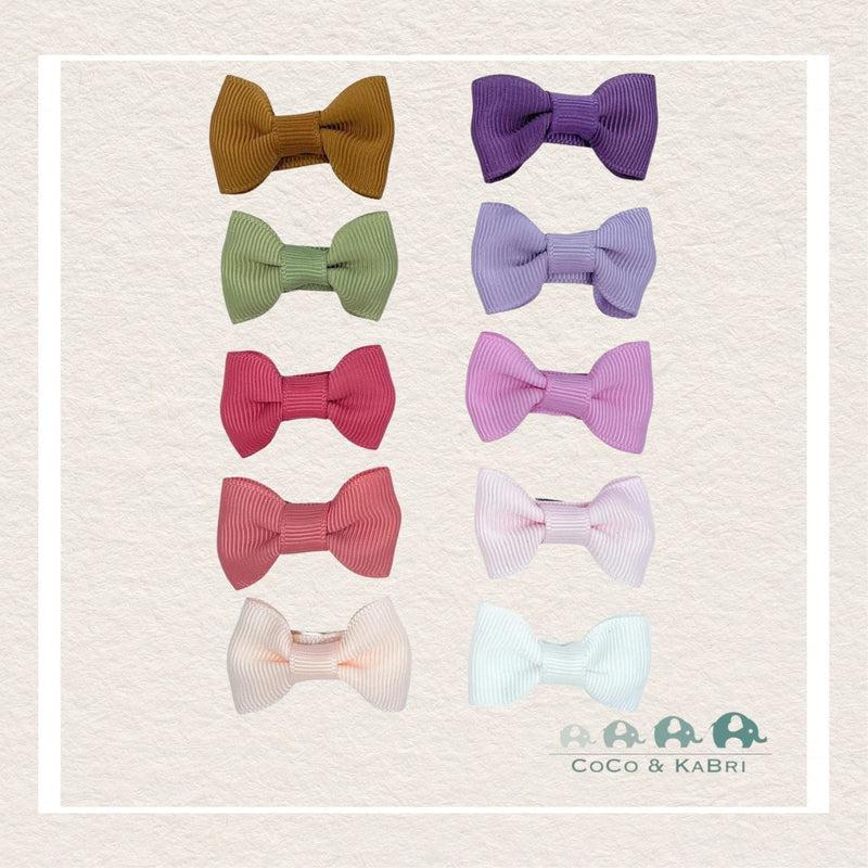 Baby Wisp - Charlotte Bow Snap Clips - 10pk - New Orleans, CoCo & KaBri Children's Boutique