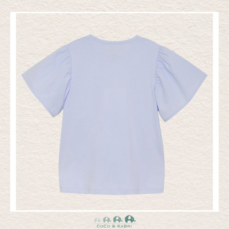 Creamie : Girls Short Sleeve Woven Tshirt, CoCo & KaBri Children's Boutique
