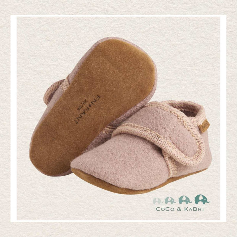 Enfant: Baby Wool Slippers (Pink), CoCo & KaBri Children's Boutique