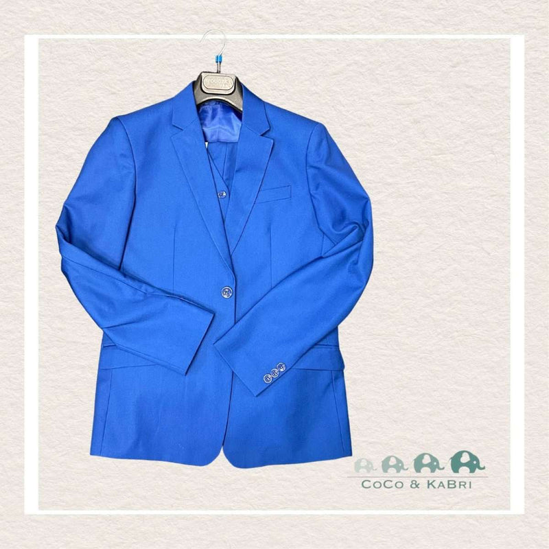 Fouger Suit: Three Piece (Jacket, Vest & Pant) - Indigo Blue, CoCo & KaBri Children's Boutique