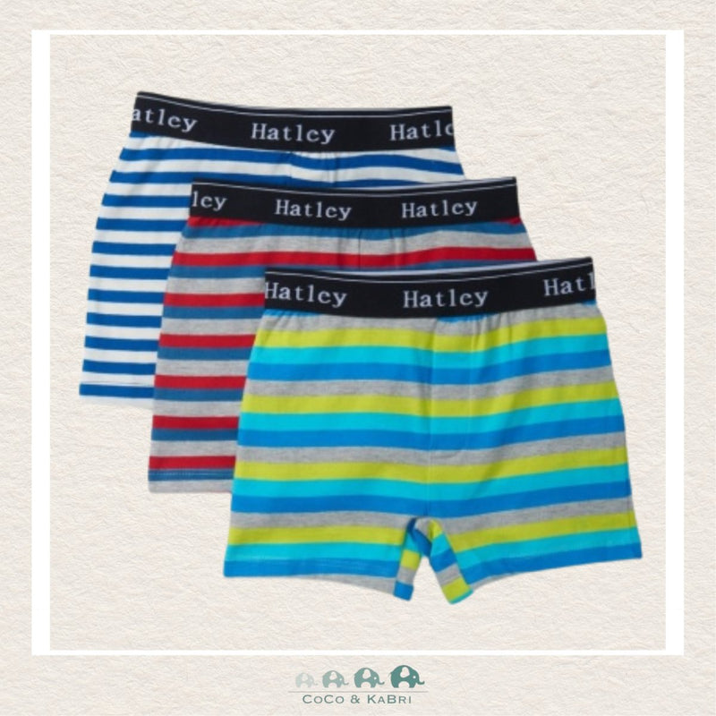 Haltey: 3 Pack of Boys Boxer Briefs - Stripes, CoCo & KaBri Children's Boutique