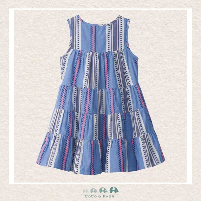 Hatley: Boho Stripe Tiered Dress, CoCo & KaBri Children's Boutique