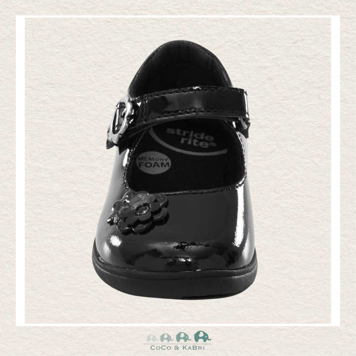 Stride Rite Girls Black Patent Dress Shoe - Holly (N2-85), CoCo & KaBri Children's Boutique