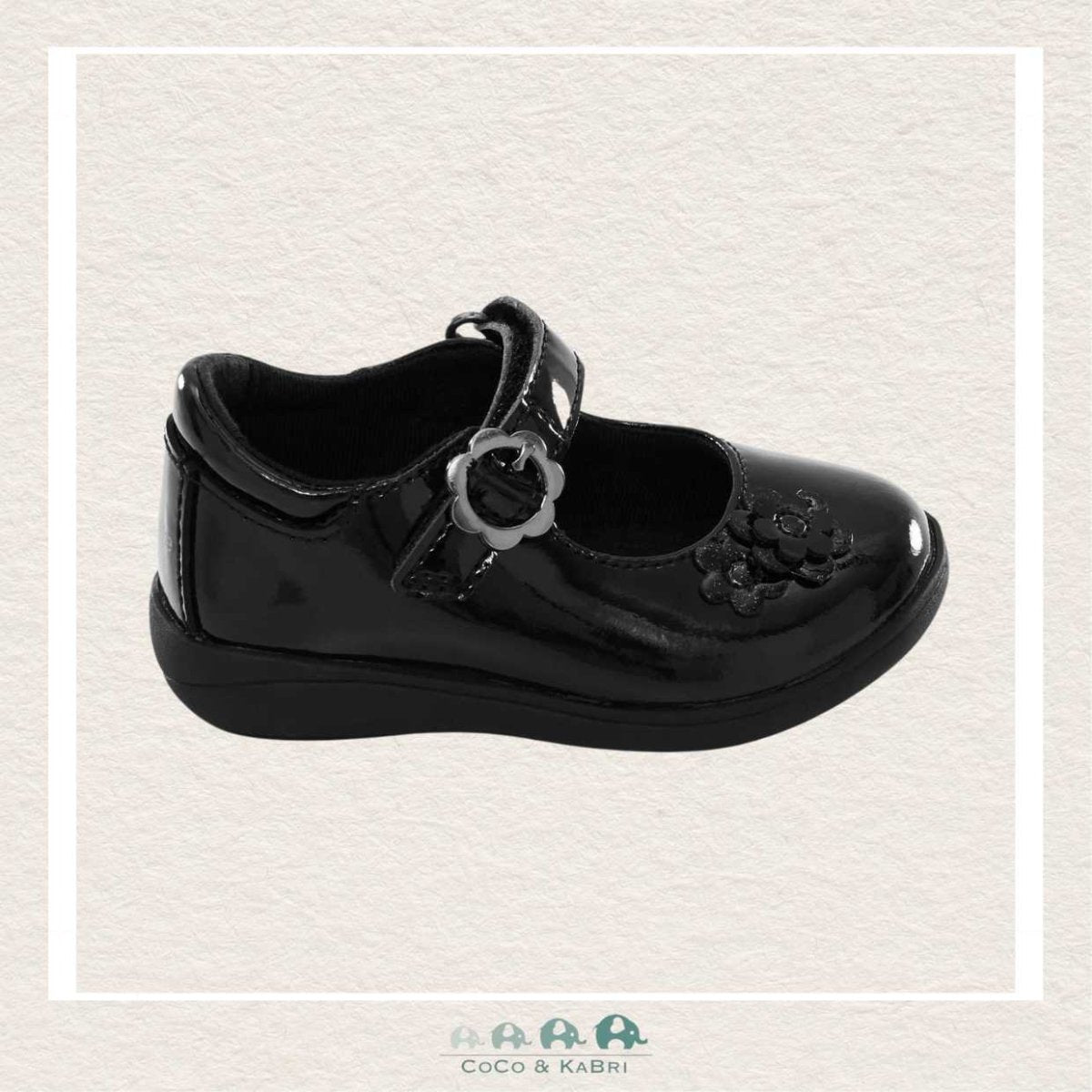 Stride Rite Girls Black Patent Dress Shoe - Holly (N2-85), CoCo & KaBri Children's Boutique