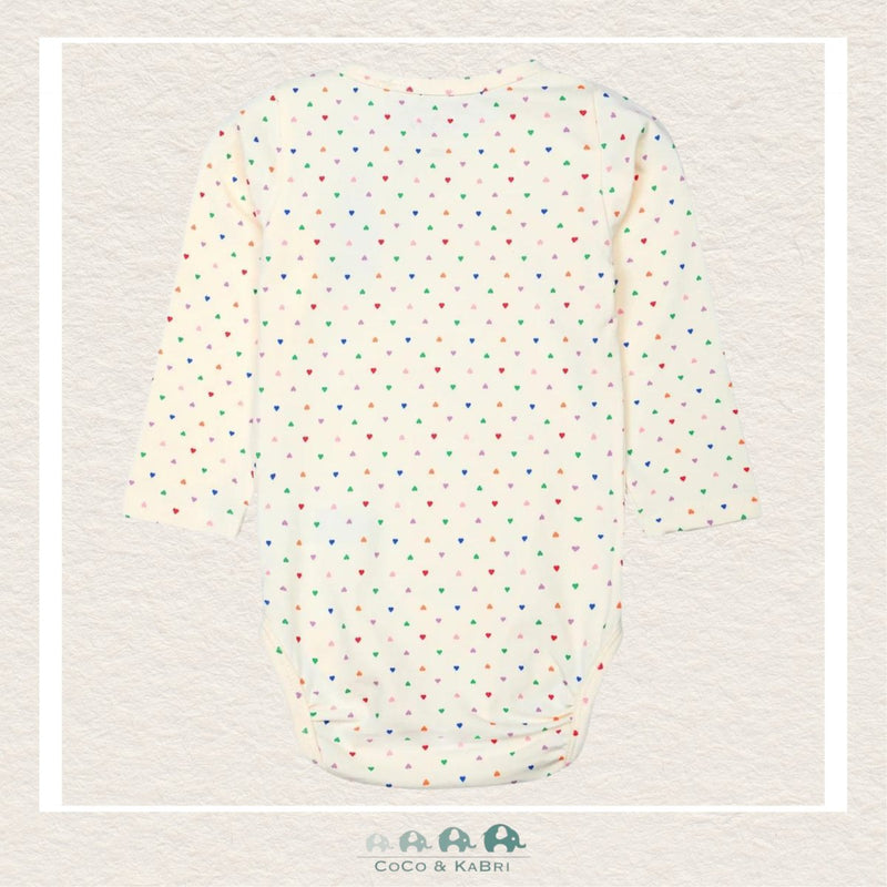 The New: Baby Girl Jayda Heart Diaper Shirt, CoCo & KaBri Children's Boutique