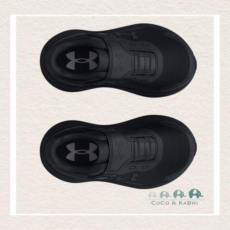 Under Armour: Infant UA Surge 3 AC Running Shoes - Black - CoCo & KaBri