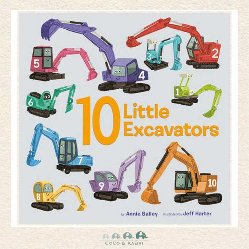 10 Little Excavators, CoCo & KaBri Children's Boutique