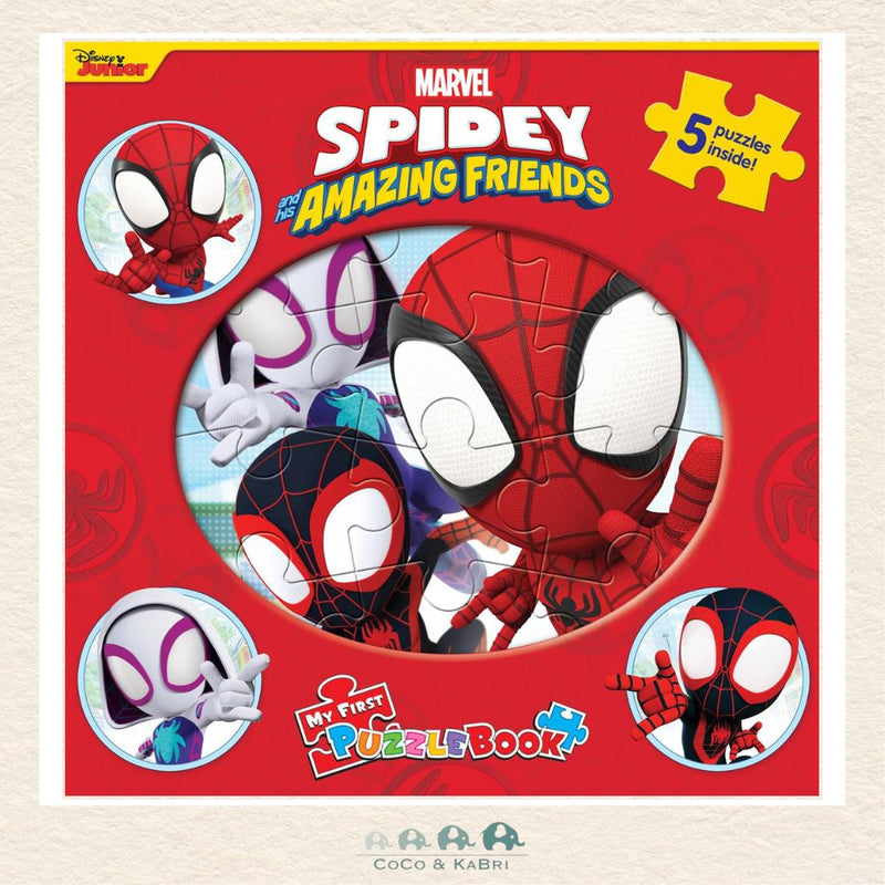 33 Marvel Spidey &amp; Friends My First Puzzle Book, CoCo & KaBri Children's Boutique