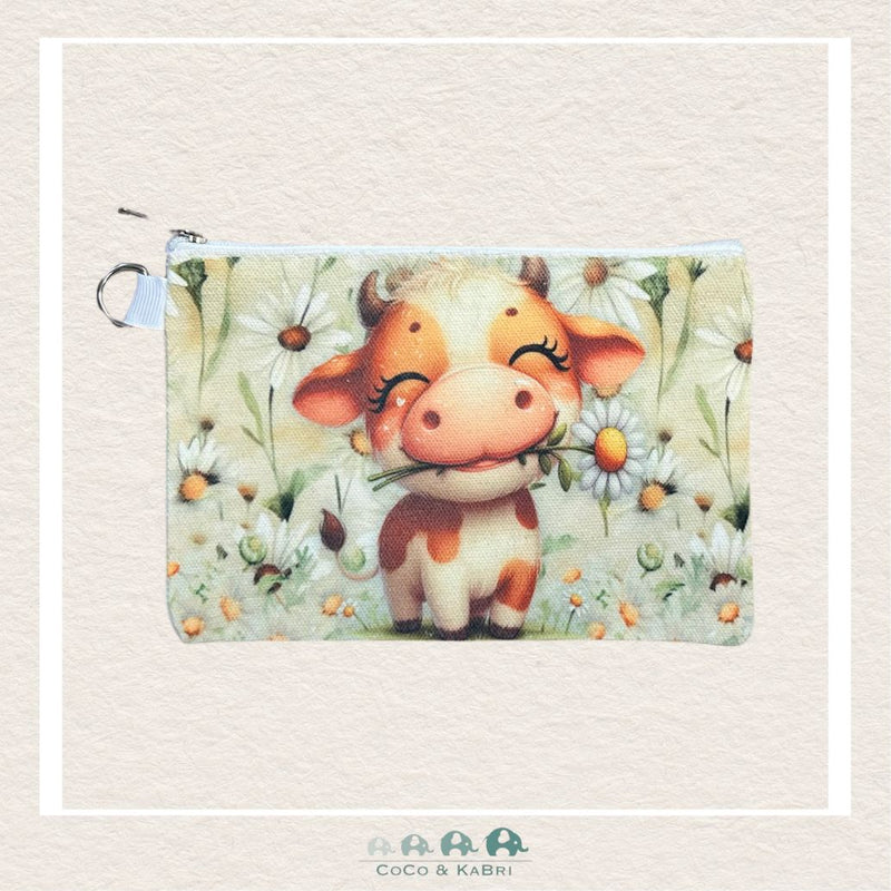 7x4" Polyester Canvas Bag - Happy Cow, CoCo & KaBri Children's Boutique