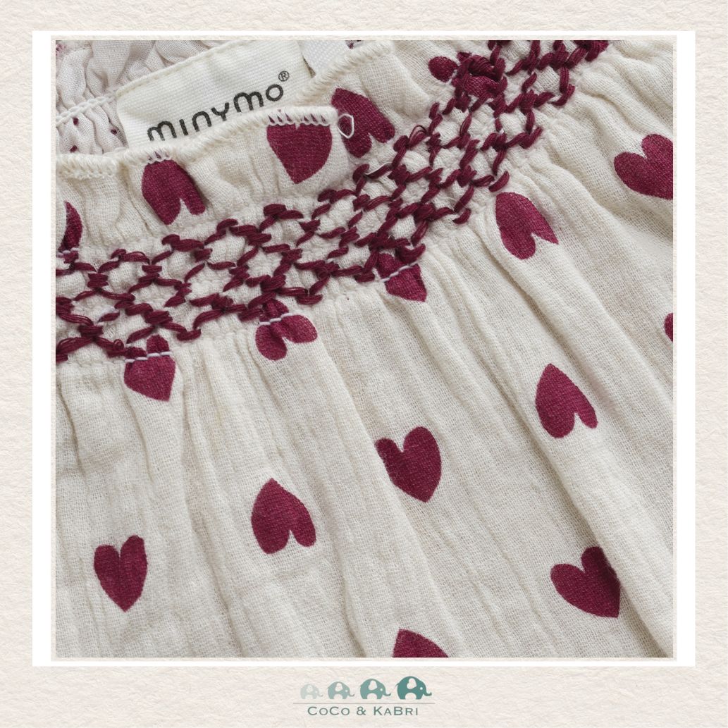 Minymo: Baby Girl Heart Blouse