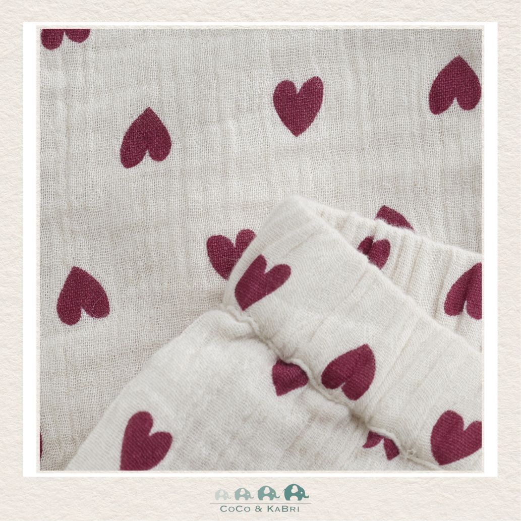 Minymo: Baby Girl Heart Pants