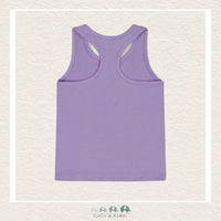🇨🇦 Deux Par Deux Printed Organic Jersey Lavender Tank Top