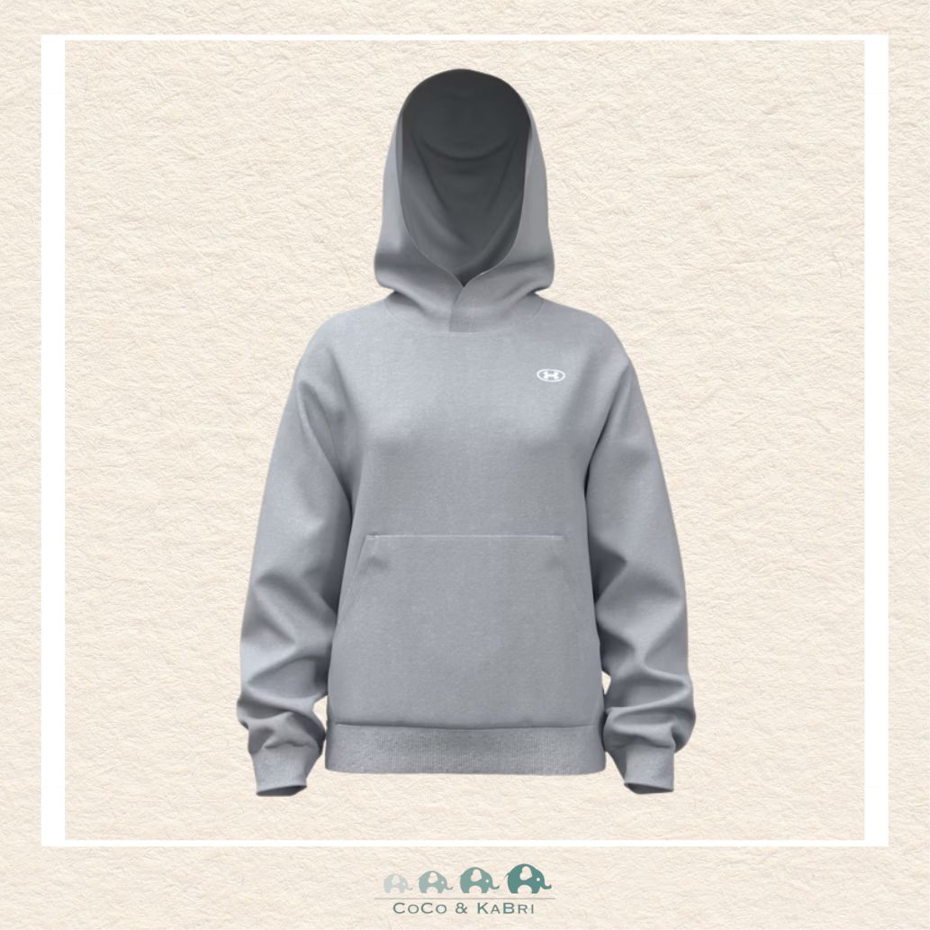 Under Armour Rival Fleece Girls' Hoodie - Mod Gray