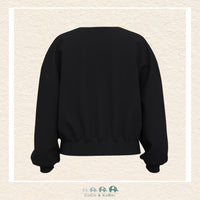 Under Armour: Rival Fleece Youth Girls' Oversized Crew - Black