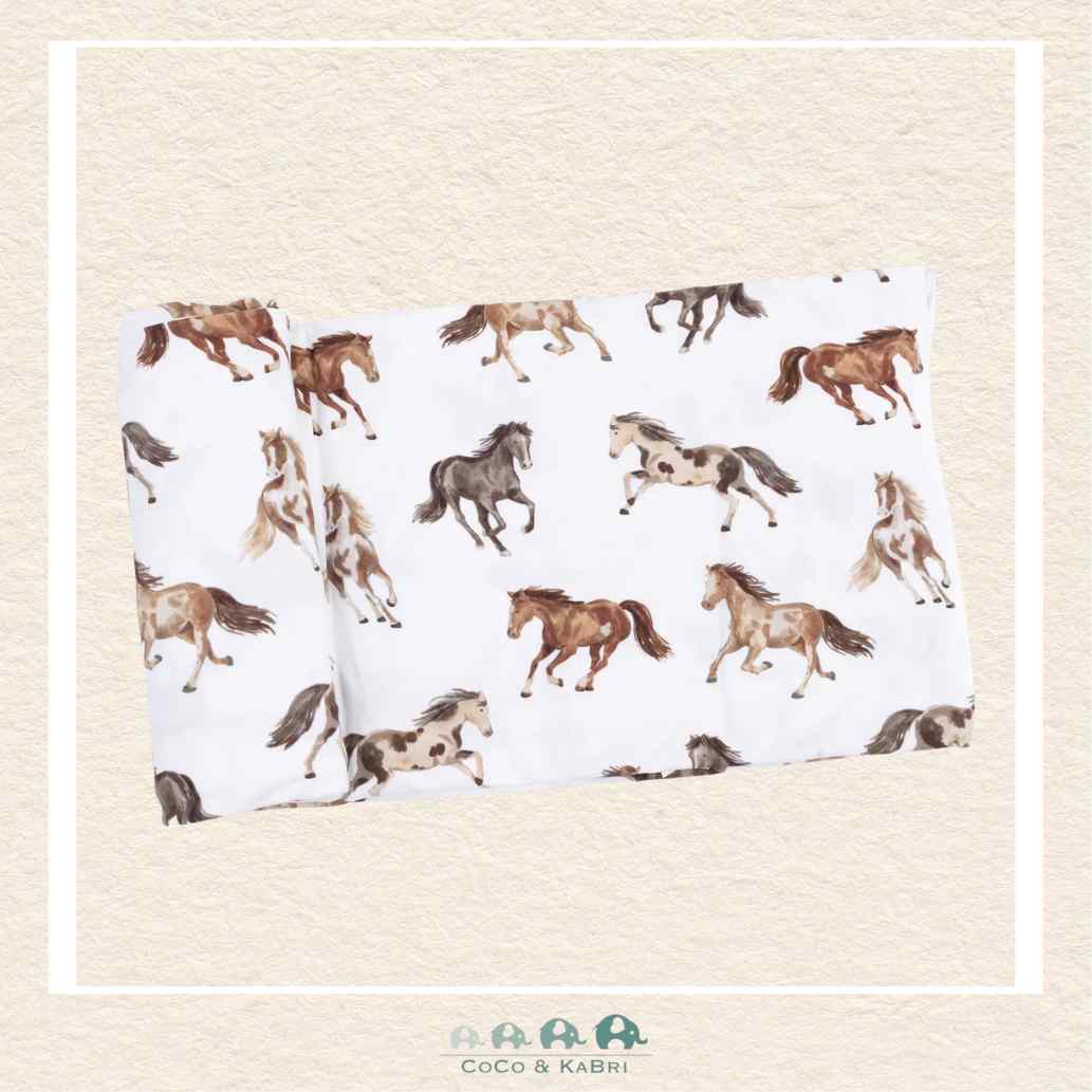 Angel Dear: Wild Horses - Swaddle Blanket