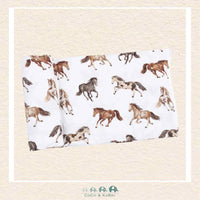 Angel Dear: Wild Horses - Swaddle Blanket