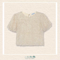 Mayoral: Youth Girls Fringed Top - Oat