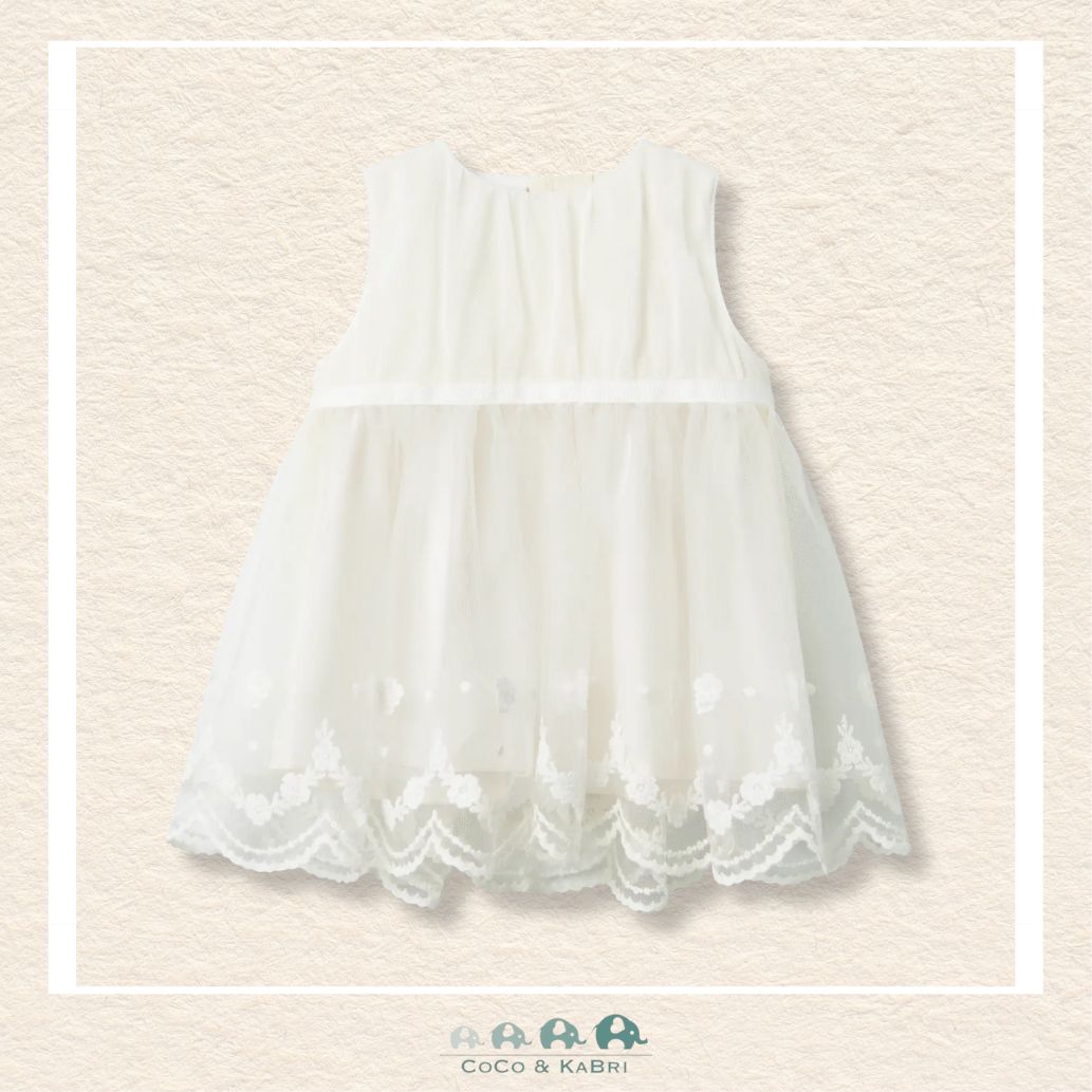 Name It: Baby Girl Off White Spencer Dress