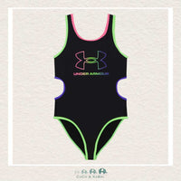 Under Armour: Cut Out Gradient Logo Swimsuit