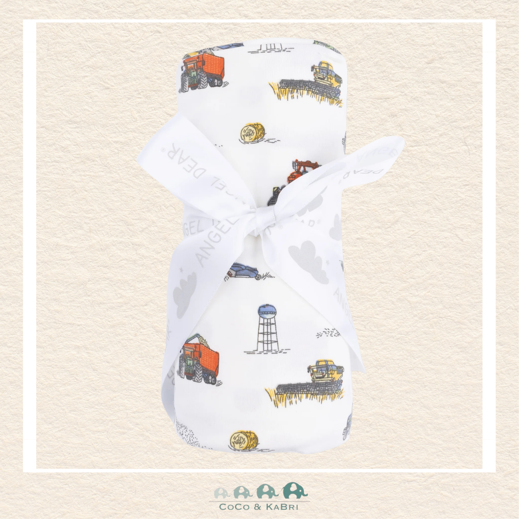 Angel Dear: Farm Machines - Swaddle Blanket