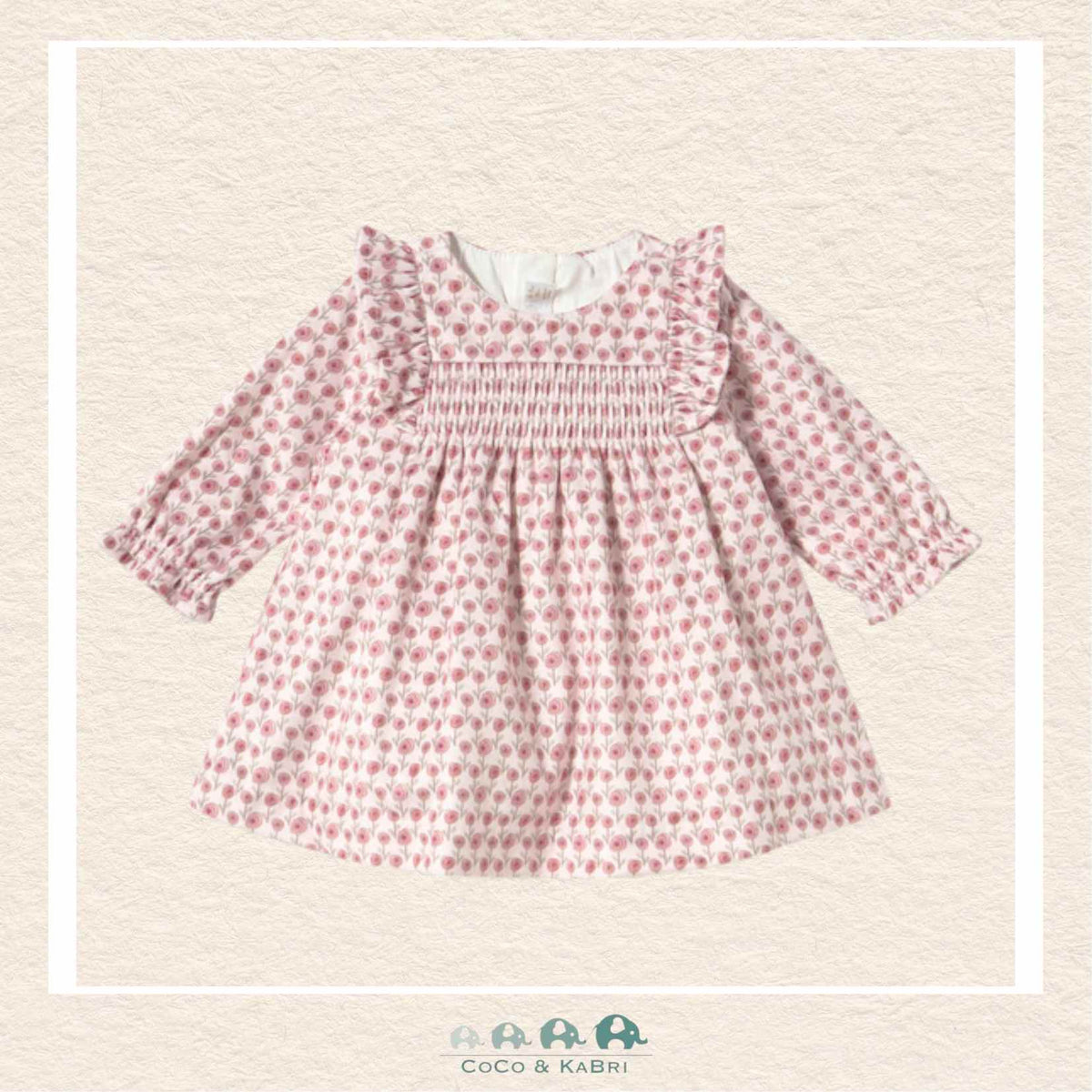 Mayoral Baby Girl Velvet Dress - Cipria