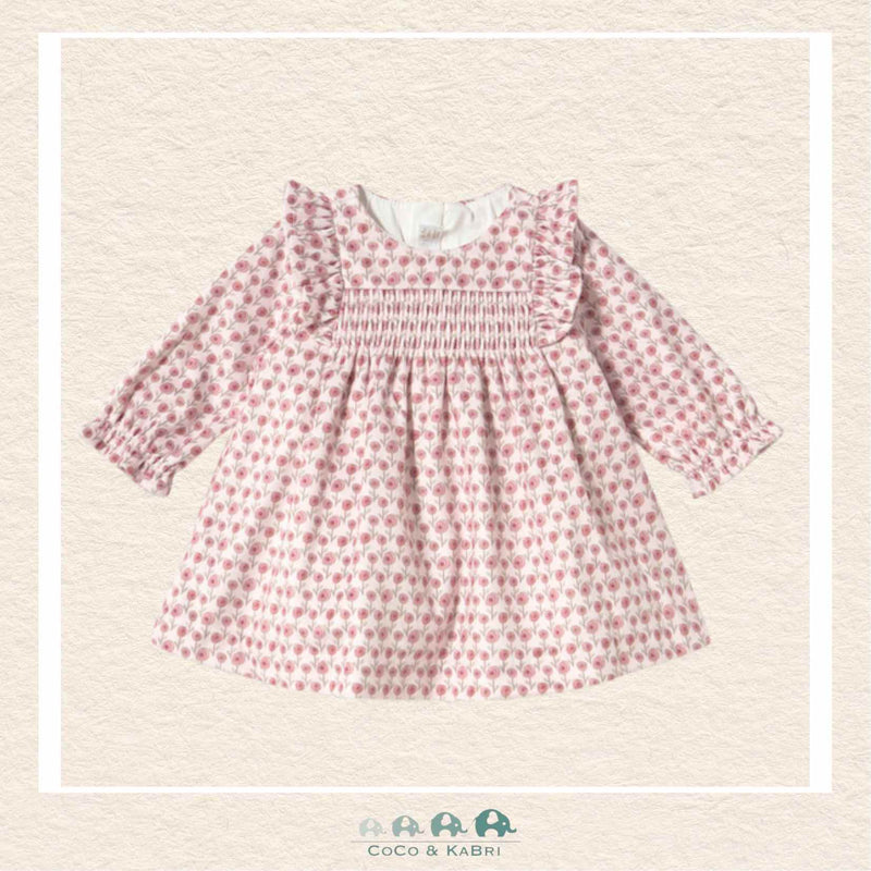 Mayoral Baby Girl Velvet Dress - Cipria