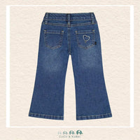 Deux Par Deux: Boot Leg Jeans with Embroidrey
